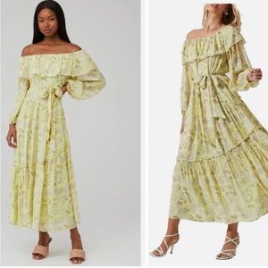 ASTR the label Kaylani ruffle tie waist